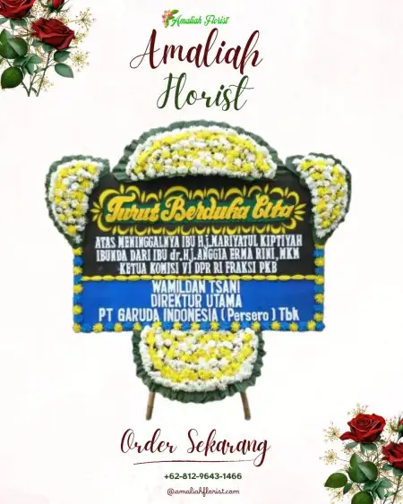 Papan Bunga Duka Leminggir
